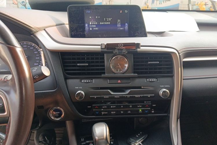 Used Lexus RX 2016 450h Four-Wheel Drive Elegant Edition Audio And AC Panel