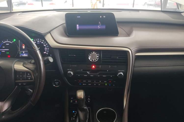 Used Lexus RX 2016 450h Four-Wheel Drive Elegant Edition Audio And AC Panel