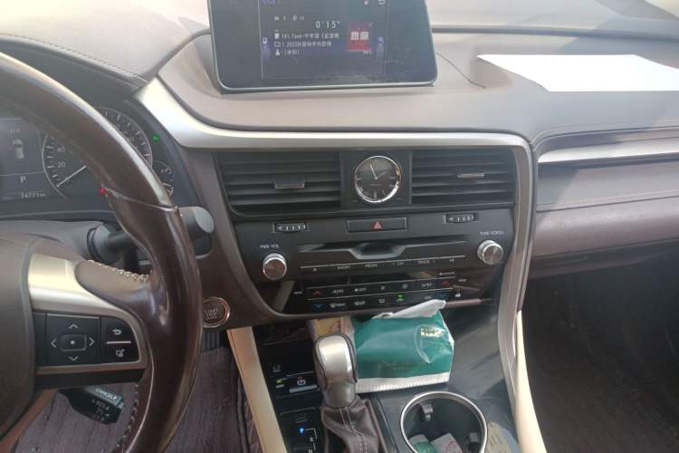 Used Lexus RX 2016 300 Two-Wheel Drive Elite Version China V Standard Audio And AC Panel