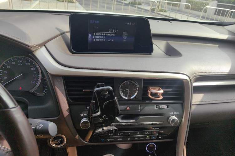 Used Lexus RX 2016 450h Four-Wheel Drive Luxury Edition Audio And AC Panel