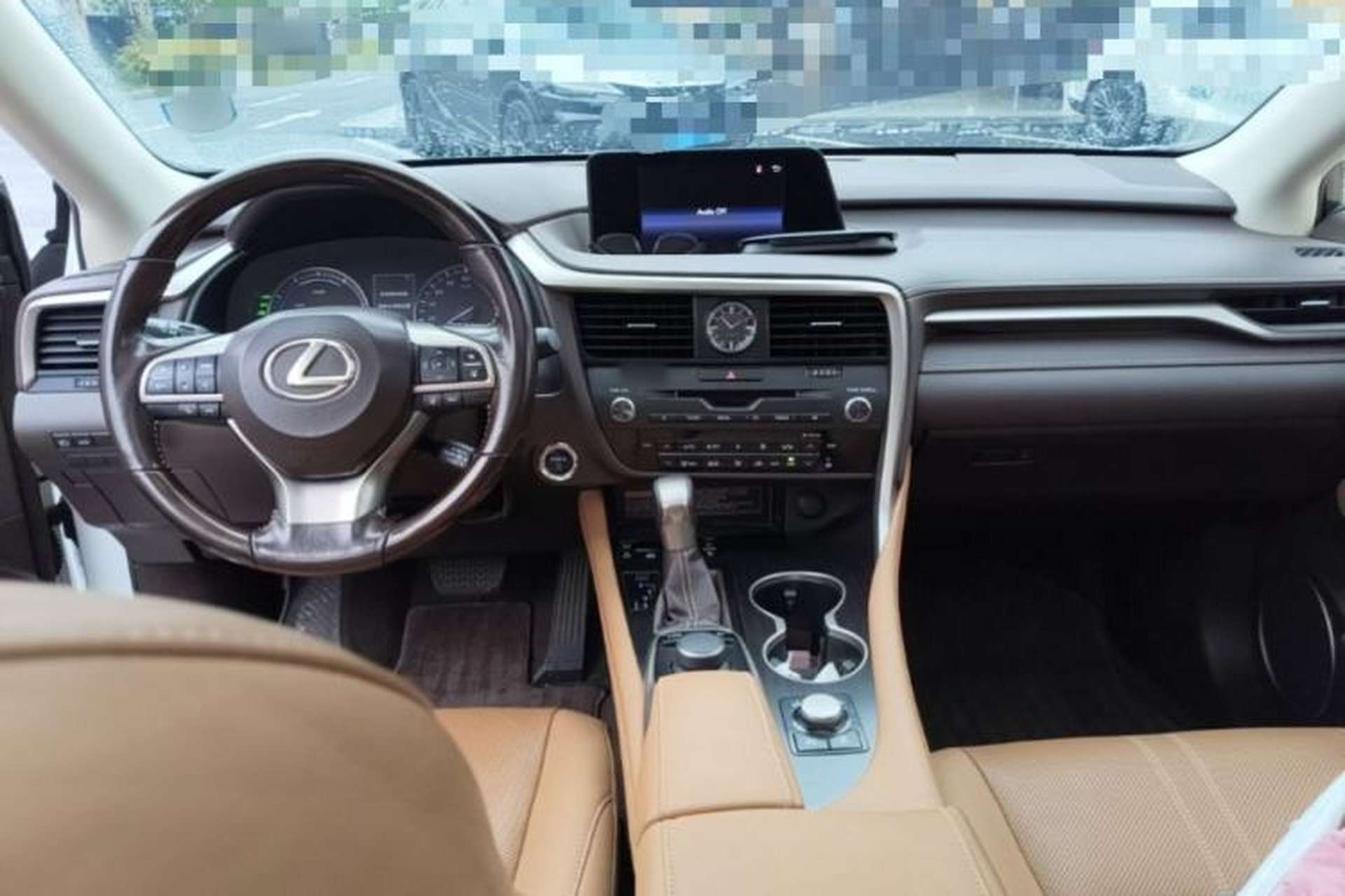 Used Lexus RX 2016 450h Four-Wheel Drive Luxury Edition Center Console