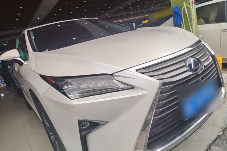 Used Lexus RX 2016 450h Four-Wheel Drive Elegant Edition Front Right 45 Deg