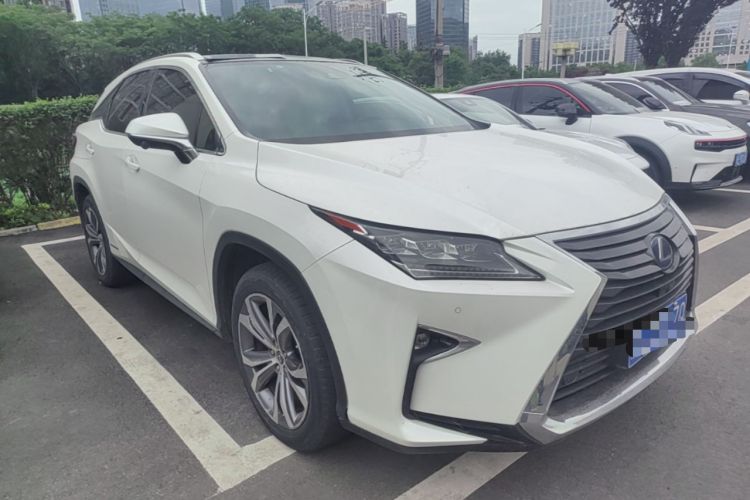 Used Lexus RX 2016 450h Four-Wheel Drive Luxury Edition Front Right 45 Deg