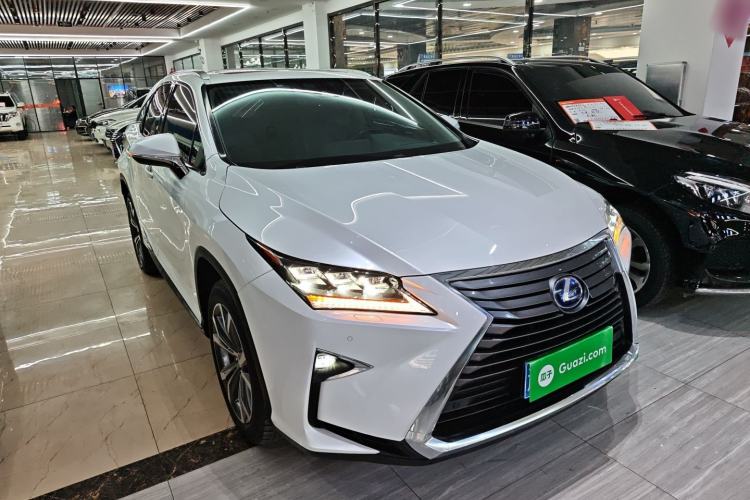 Used Lexus RX 2016 450h Four-Wheel Drive Elegant Edition Front Right 45 Deg