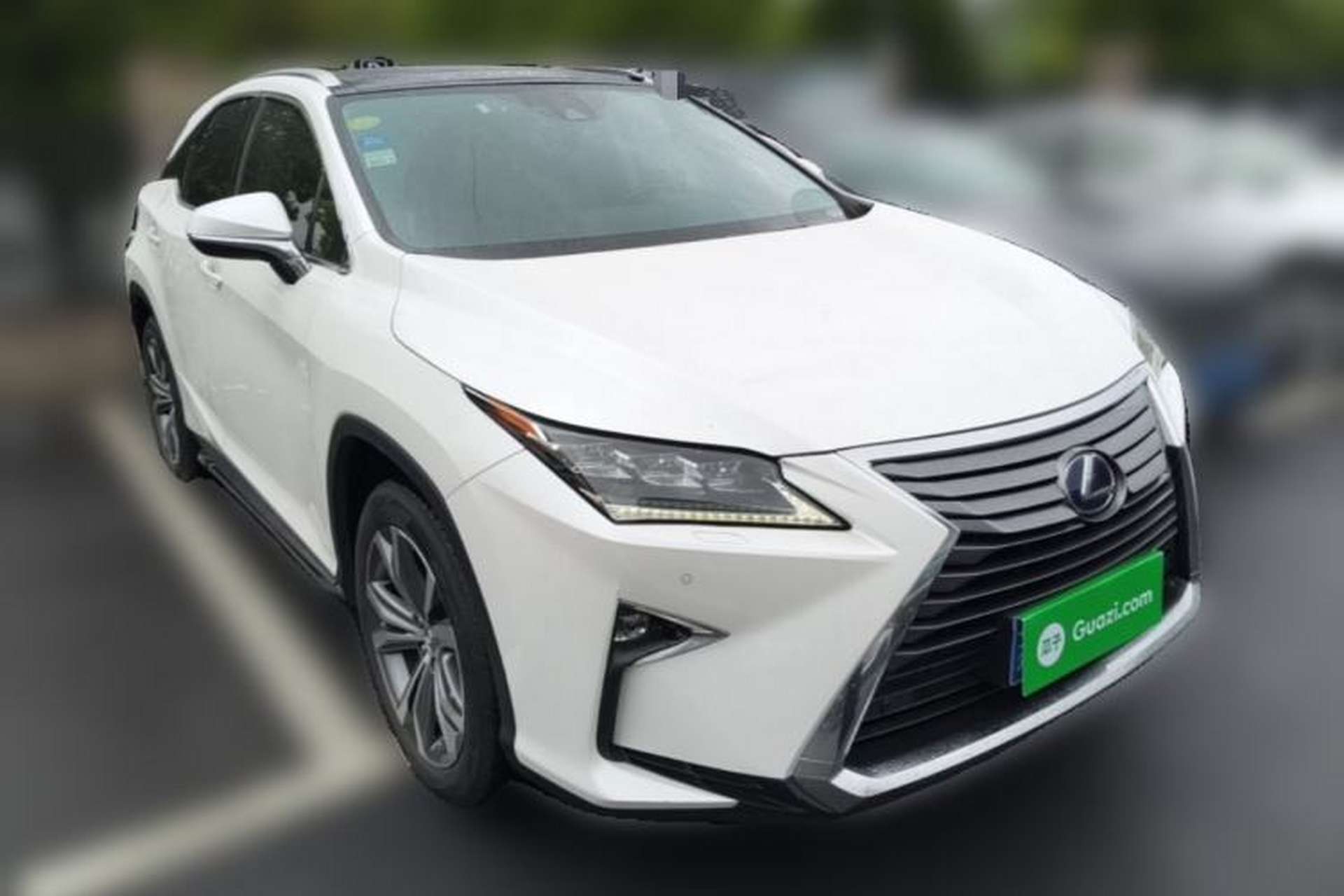 Used Lexus RX 2016 450h Four-Wheel Drive Luxury Edition Front Right 45 Deg