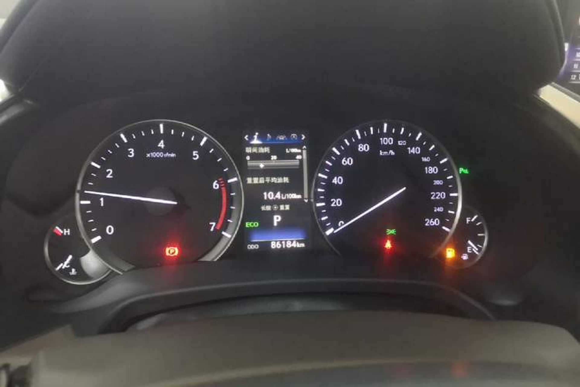 Used Lexus RX 2016 300 Two-Wheel Drive Comfort Edition China V Standard Instrument Cluster