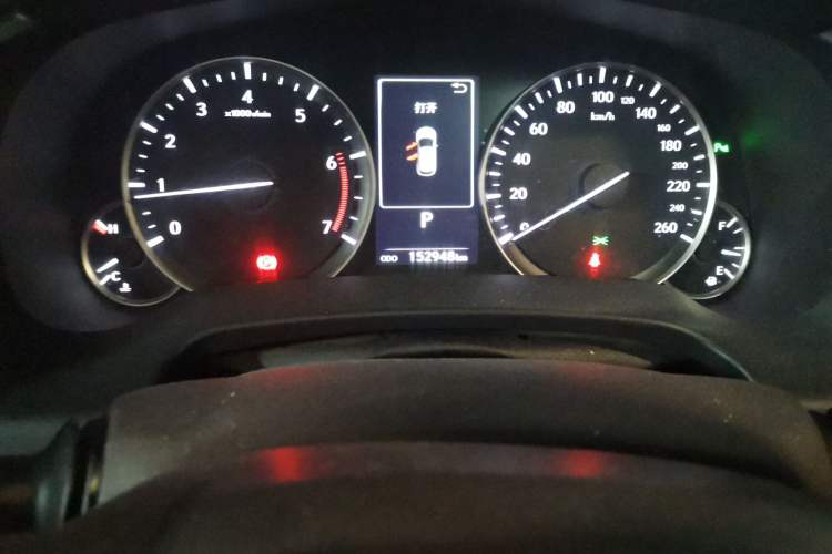 Used Lexus RX 2016 300 4x4 Elegant Edition China V-standard Odometer Close Up