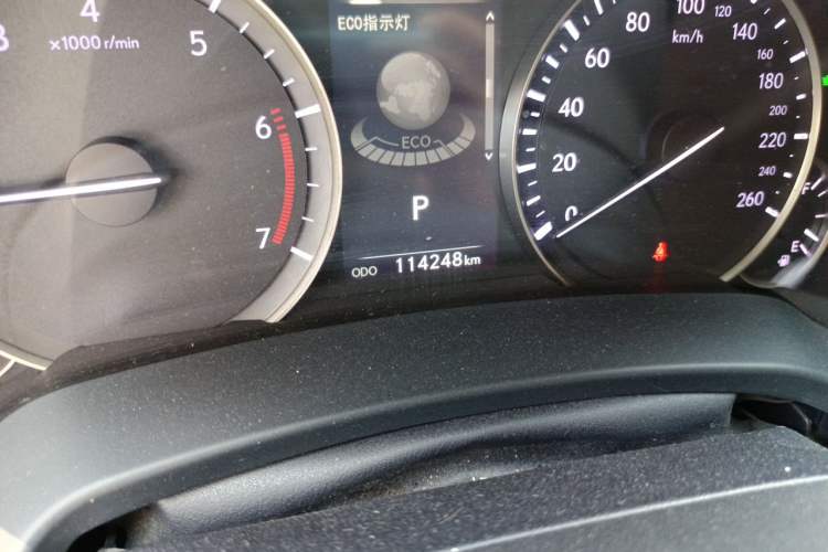 Used Lexus RX 2016 300 4x4 Elegant Edition China VI Odometer Close Up