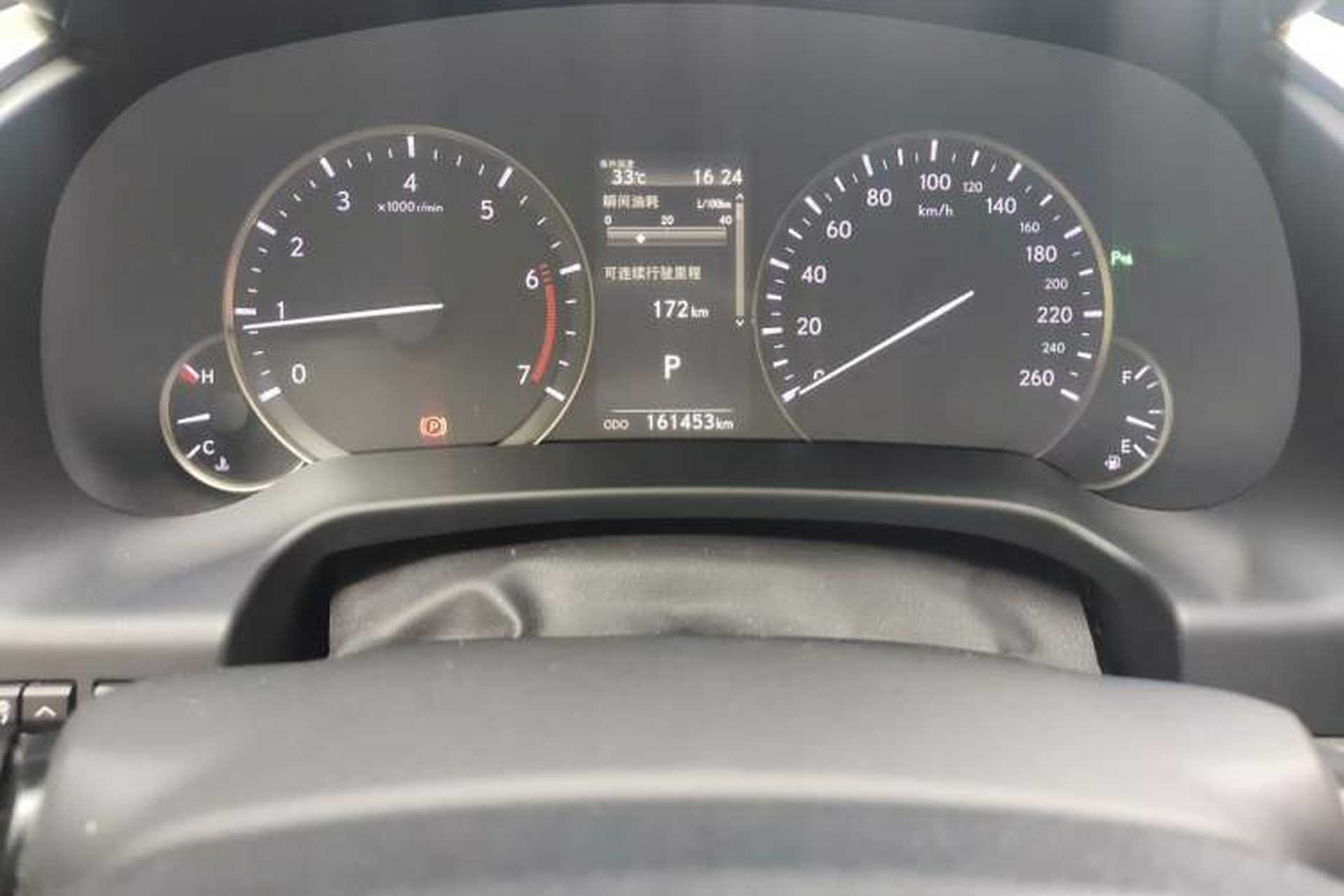 Used Lexus RX 2016 300 4x4 Elegant Edition China V-standard Odometer Close Up