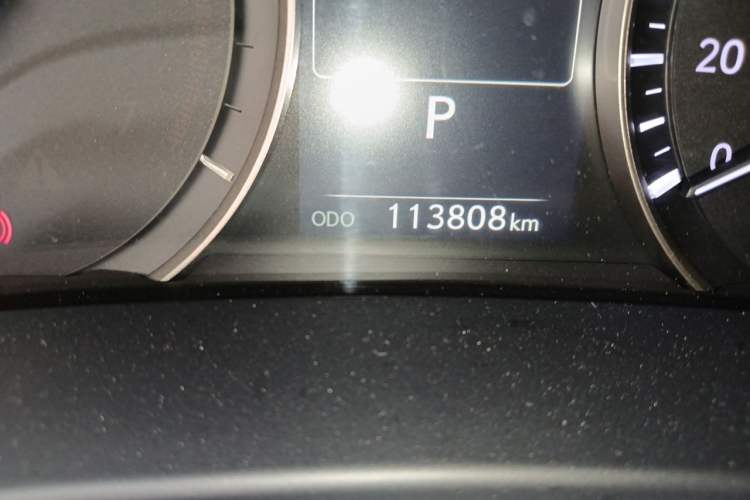 Used Lexus RX 2016 450h Four-Wheel Drive Elegant Edition Odometer Close Up