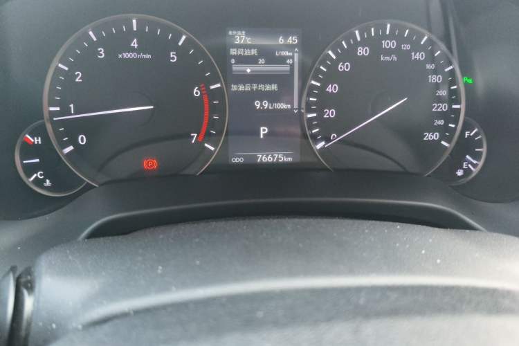 Used Lexus RX 2016 300 4x4 Elegant Edition China VI Odometer Close Up