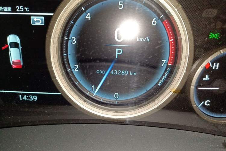 Used Lexus RX 2016 300 4x4 F SPORT Version China V Standard Odometer Close Up