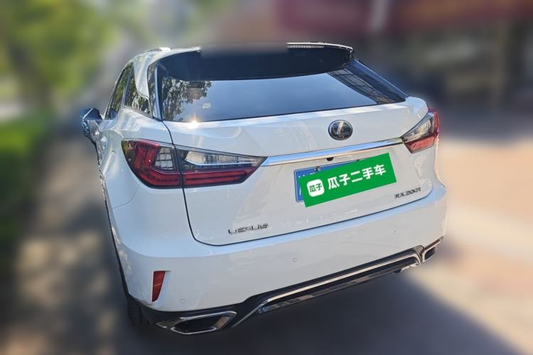 Used Lexus RX 2016 300 4x4 F SPORT Version China V Standard Rear Left 45 Deg