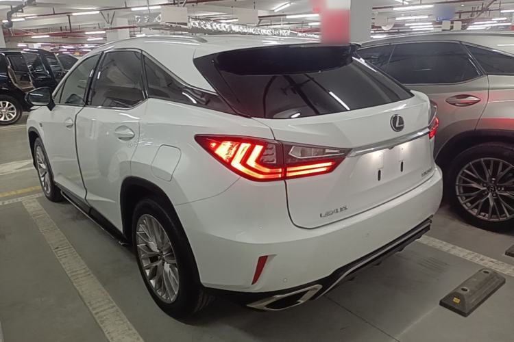 Used Lexus RX 2016 300 4x4 F SPORT Version China V Standard Rear Left 45 Deg