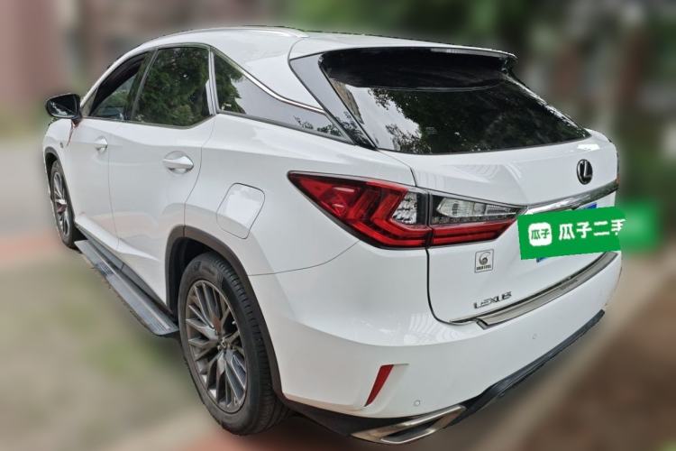 Used Lexus RX 2016 300 4x4 F SPORT Version China VI Standard Rear Left 45 Deg