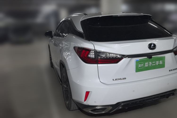 Used Lexus RX 2016 300 4x4 F SPORT Version China V Standard Rear Left 45 Deg