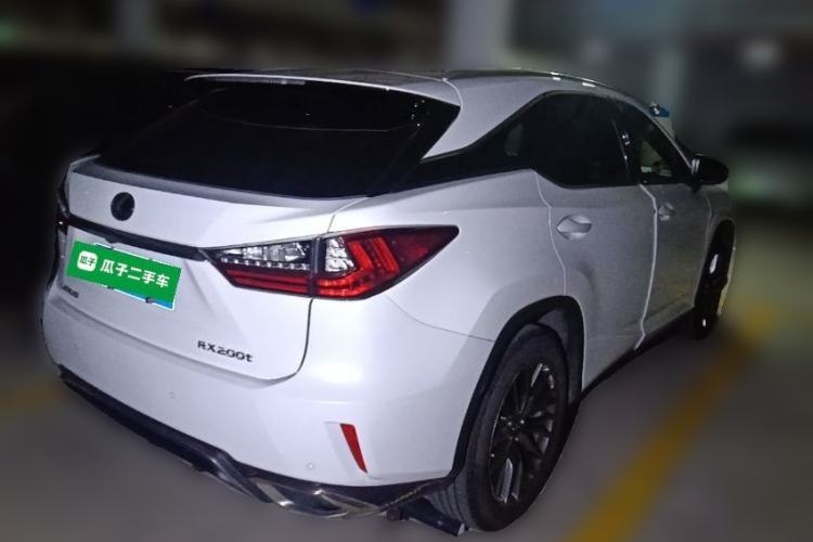 Used Lexus RX 2016 300 4x4 F SPORT Version China V Standard Rear Right 45 Deg