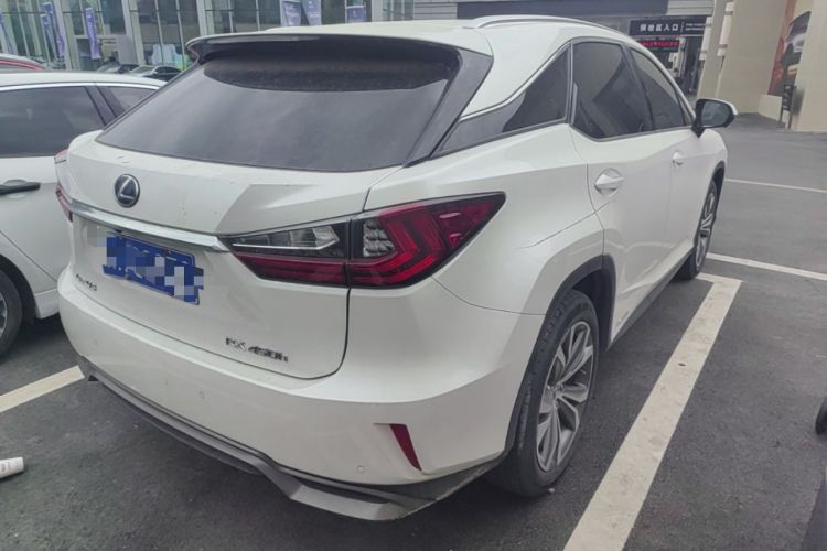 Used Lexus RX 2016 450h Four-Wheel Drive Luxury Edition Rear Right 45 Deg