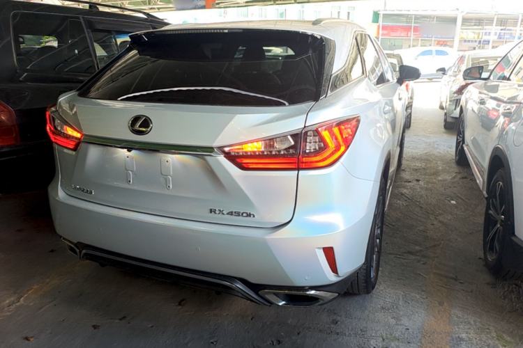 Used Lexus RX 2016 300 4x4 F SPORT Version China V Standard Rear Right 45 Deg