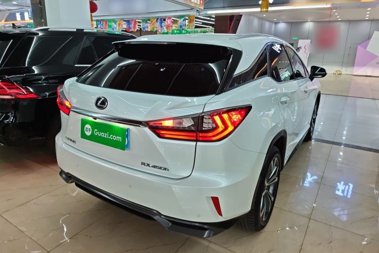 Used Lexus RX 2016 450h Four-Wheel Drive Elegant Edition Rear Right 45 Deg