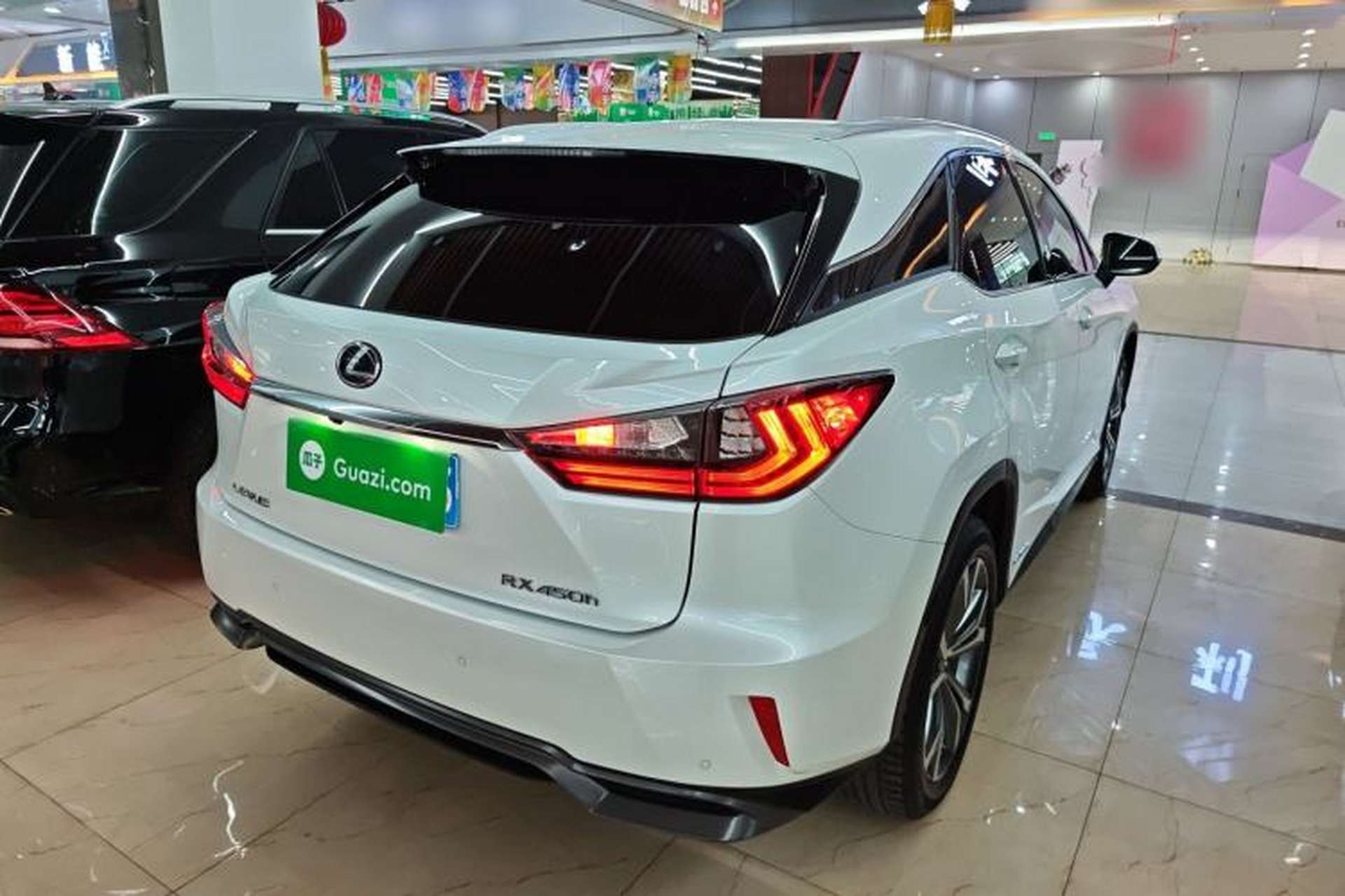 Used Lexus RX 2016 450h Four-Wheel Drive Elegant Edition Rear Right 45 Deg
