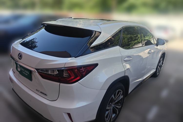 Used Lexus RX 2016 450h Four-Wheel Drive Luxury Edition Rear Right 45 Deg