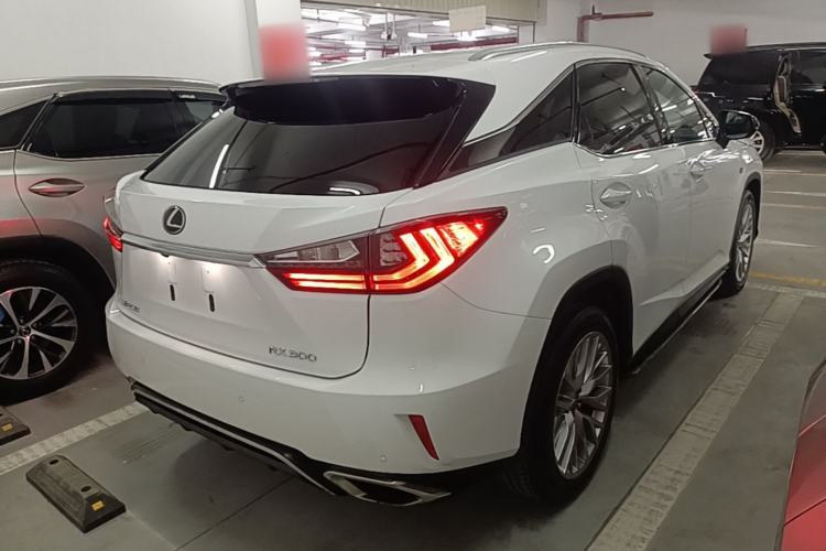 Used Lexus RX 2016 300 4x4 F SPORT Version China V Standard Rear Right 45 Deg