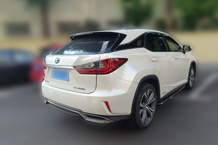 Used Lexus RX 2016 450h Four-Wheel Drive Elegant Edition Rear Right 45 Deg