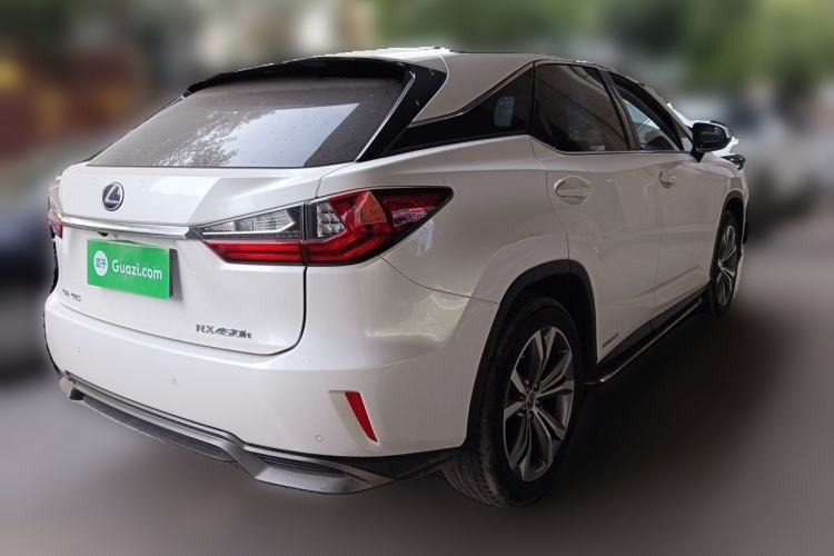 Used Lexus RX 2016 450h Four-Wheel Drive Elegant Edition Rear Right 45 Deg