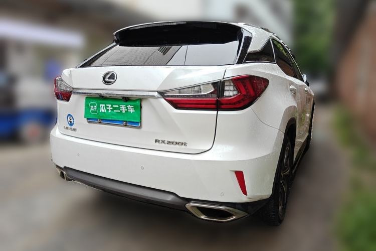 Used Lexus RX 2016 300 4x4 Elegant Edition China V-standard Rear Right 45 Deg