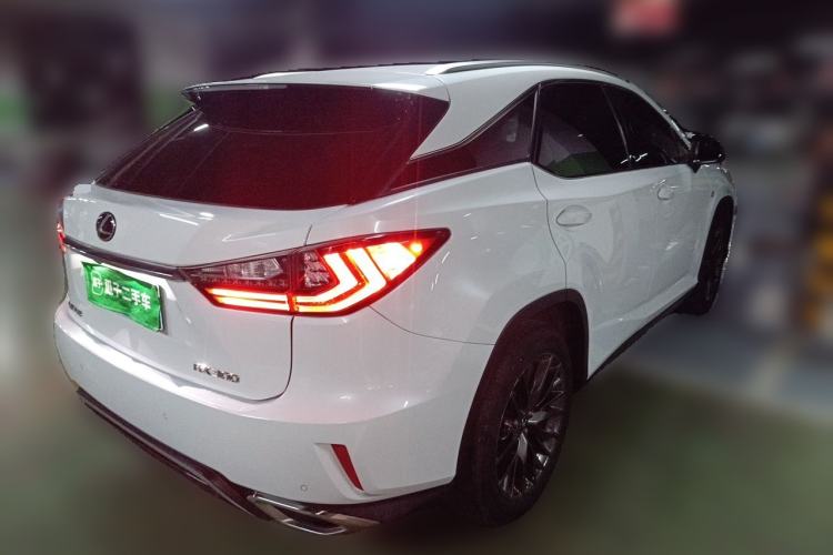 Used Lexus RX 2016 300 4x4 F SPORT Version China V Standard Rear Right 45 Deg