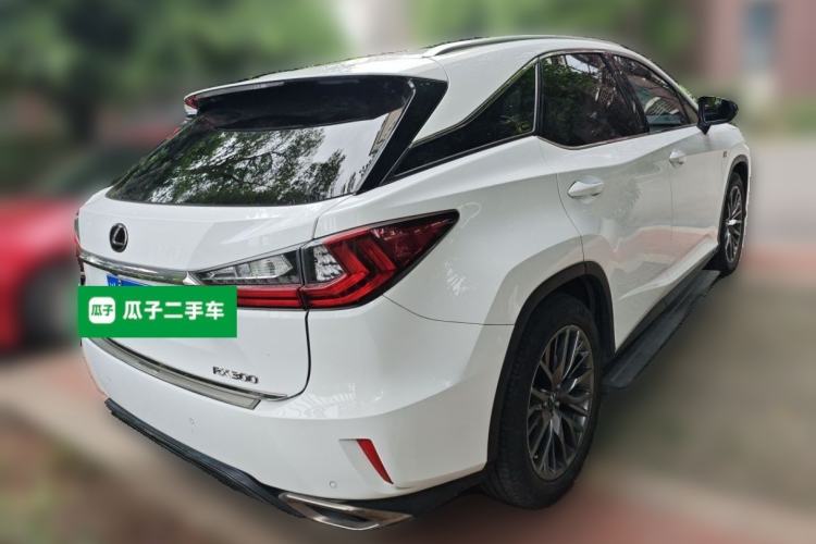 Used Lexus RX 2016 300 4x4 F SPORT Version China VI Standard Rear Right 45 Deg