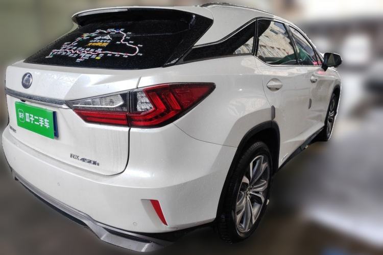 Used Lexus RX 2016 450h Four-Wheel Drive Elegant Edition Rear Right 45 Deg