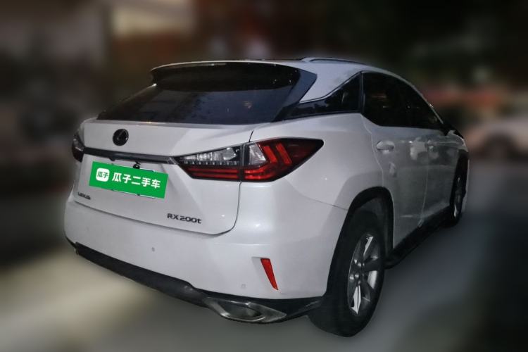 Used Lexus RX 2016 300 Two-Wheel Drive Elite Version China V Standard Rear Right 45 Deg