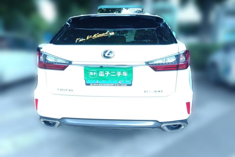 Used Lexus RX 2016 300 Two-Wheel Drive Elite Version China V Standard Rear