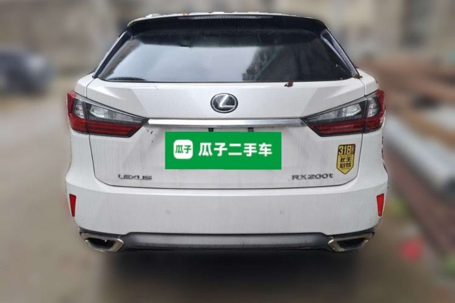 Used Lexus RX 2016 300 4x4 Elegant Edition China V-standard Rear