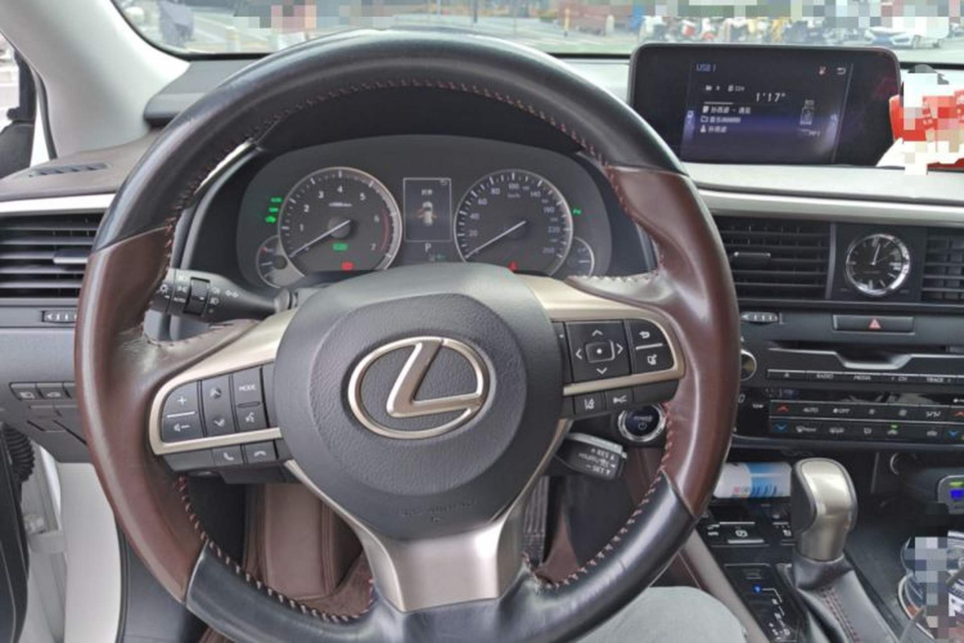 Used Lexus RX 2016 450h Four-Wheel Drive Elegant Edition Steering Wheel
