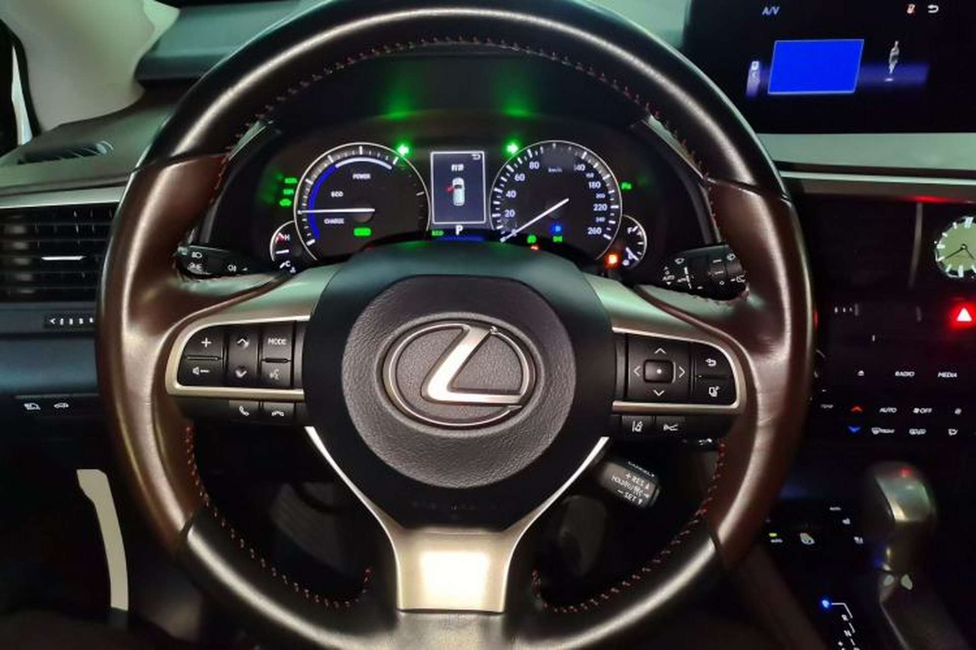 Used Lexus RX 2016 450h Four-Wheel Drive Elegant Edition Steering Wheel