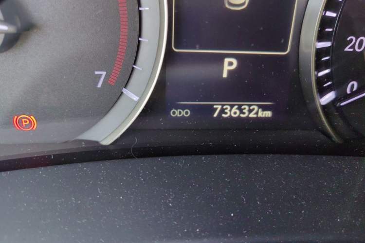 Used Lexus RX 2016 300 4x4 Elegant Edition China V-standard Odometer Close Up