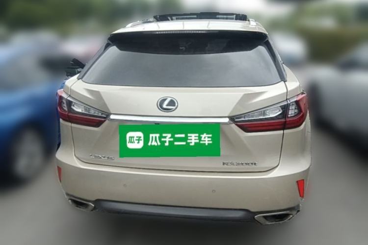 Used Lexus RX 2016 300 4x4 Elegant Edition China V-standard Rear
