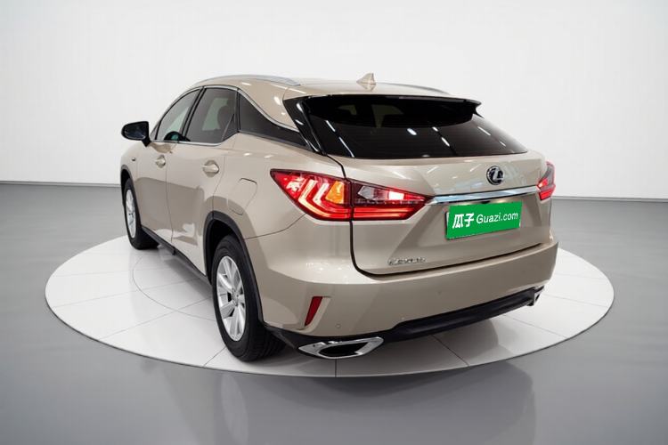 Used Lexus RX 2016 300 Two-Wheel Drive Elite Version China V Standard Rear Left 45 Deg