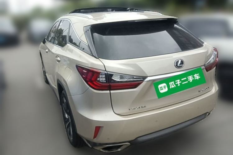 Used Lexus RX 2016 300 4x4 Elegant Edition China V-standard Rear Left 45 Deg