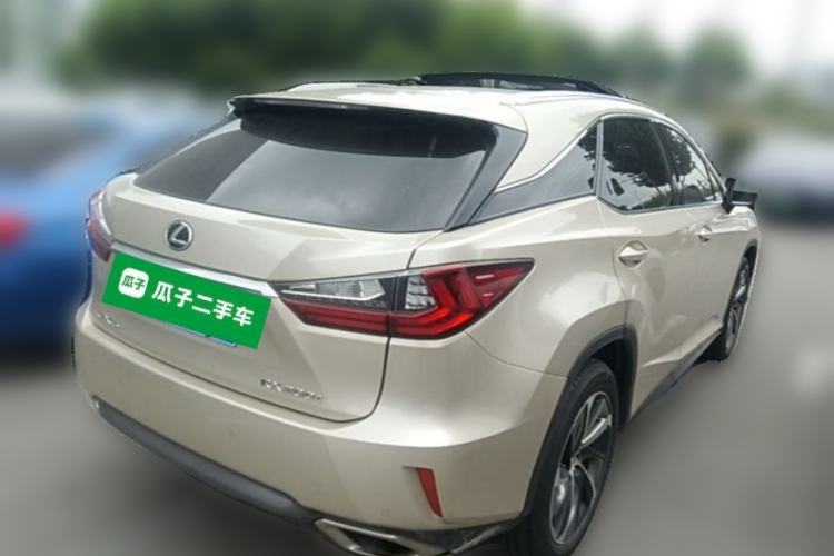 Used Lexus RX 2016 300 4x4 Elegant Edition China V-standard Rear Right 45 Deg