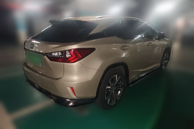 Used Lexus RX 2016 450h Four-Wheel Drive Elegant Edition Rear Right 45 Deg