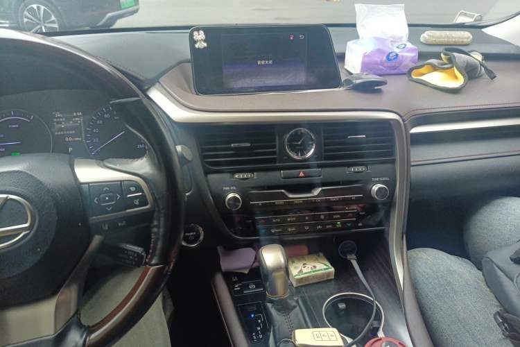 Used Lexus RX 2017 450h Mark Levinson Four-Wheel-Drive Luxury Edition Audio And AC Panel