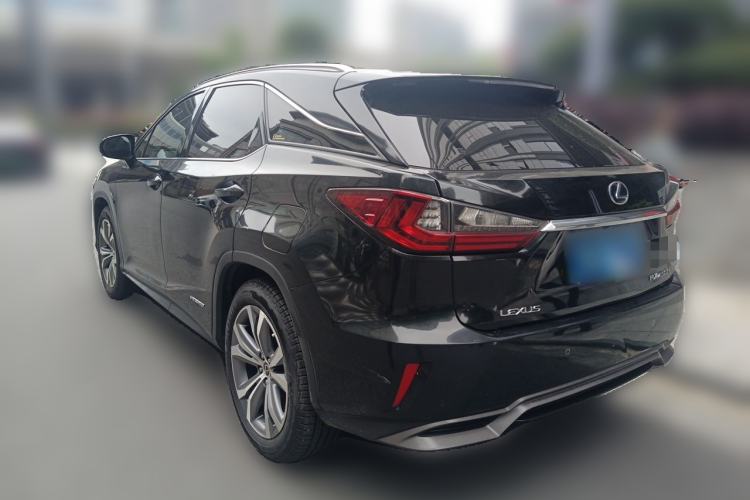 Used Lexus RX 2017 450h Mark Levinson Four-Wheel-Drive Luxury Edition Rear Left 45 Deg