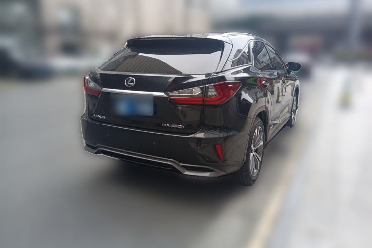 Used Lexus RX 2017 450h Mark Levinson Four-Wheel-Drive Luxury Edition Rear Right 45 Deg