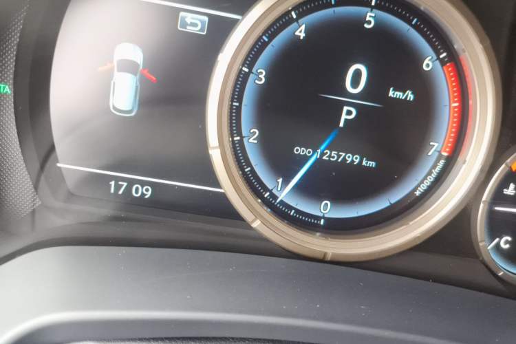 Used Lexus RX 2017 300 with Mark Levinson 4x4 F SPORT Version China V Emission Standard Odometer Close Up