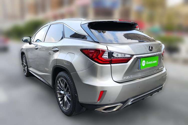Used Lexus RX 2017 300 with Mark Levinson 4x4 F SPORT Version China V Emission Standard Rear Left 45 Deg