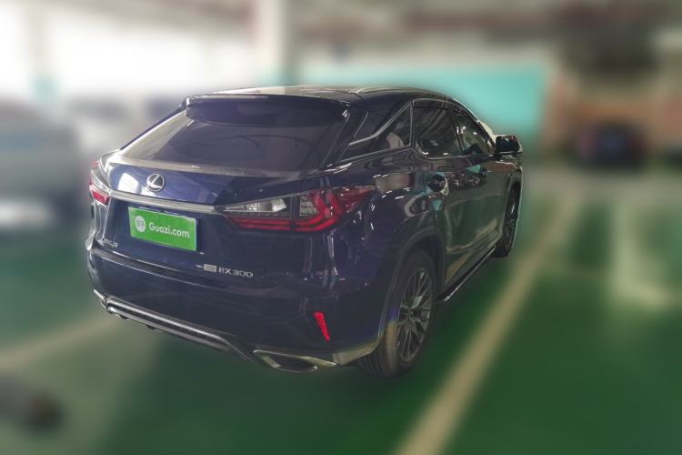 Used Lexus RX 2017 300 with Mark Levinson 4x4 F SPORT Version China VI Standard Rear Right 45 Deg